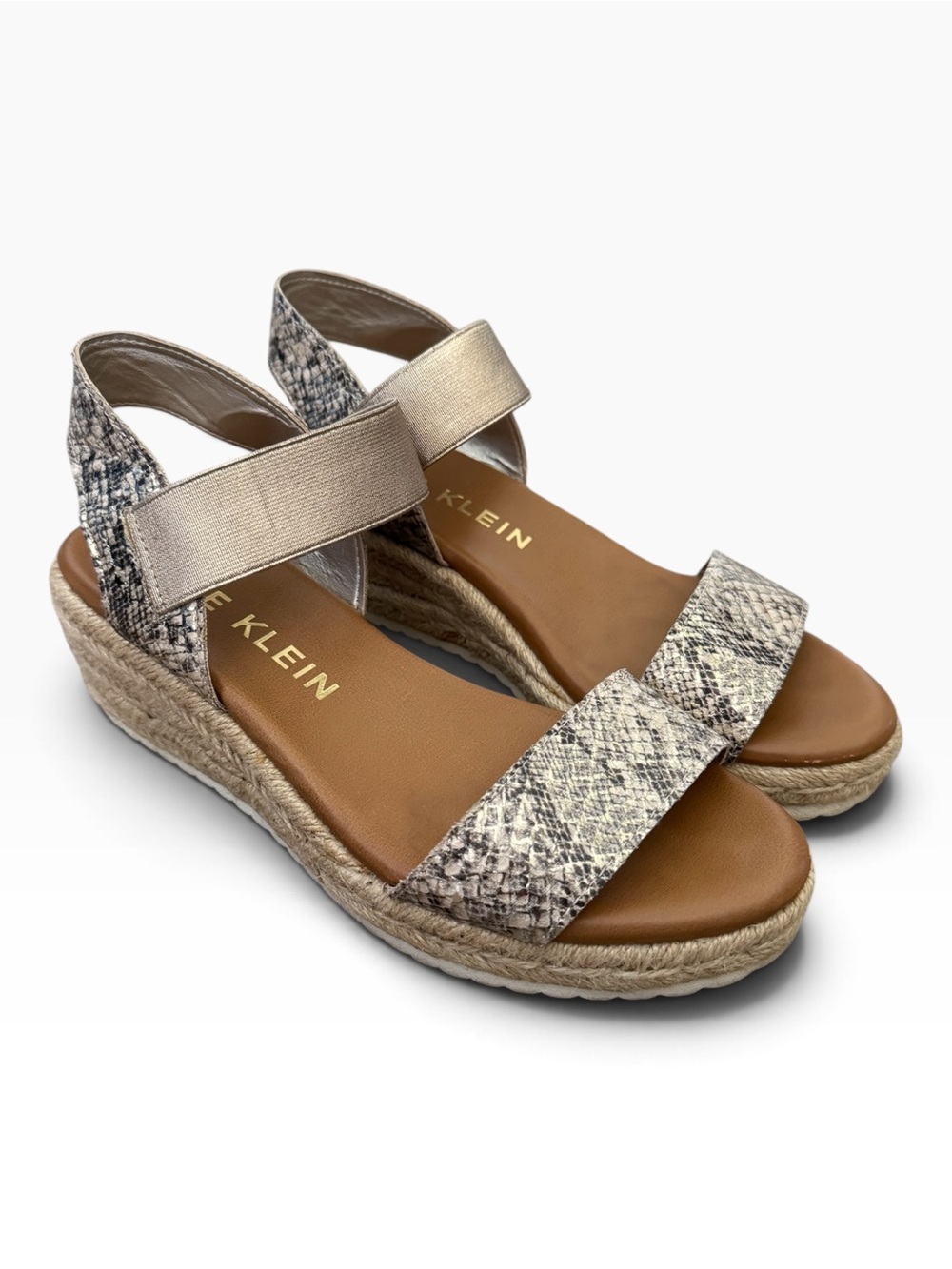 Anne Klein Cait wedge espadrille sandals
